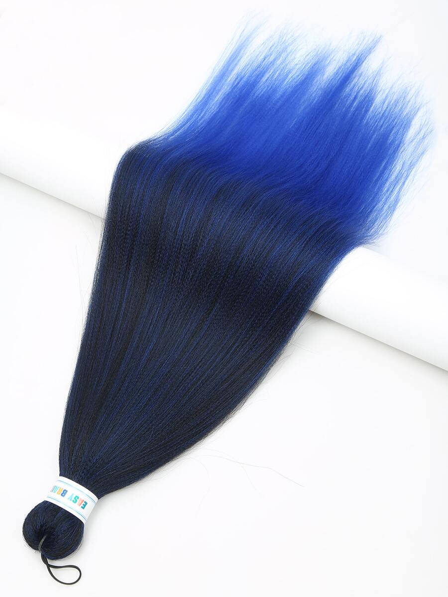 Long Straight Synthetic Hair Extension - Multicolor - View 1