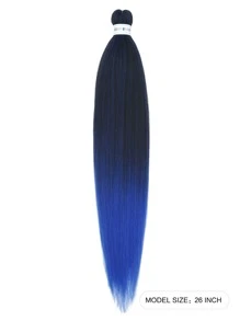 Long Straight Synthetic Hair Extension - Multicolor - View 2