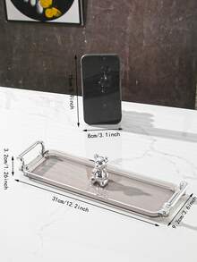 1pc Cartoon Bear Decor Jewelry Tray - Multicolor - View 3