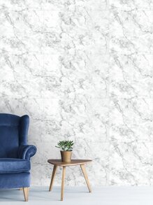 10pcs Marble Waterproof Self-Adhesive Tile Sticker, Kitchen Bathroom Tile Wall Art Decals,Renovation Stickers Peel Wall Panels,Wall Paper, Wallpapers,Spring Decoration Items Refresh Your Home,Rama Decoration Stickers - Multicolor - View 3