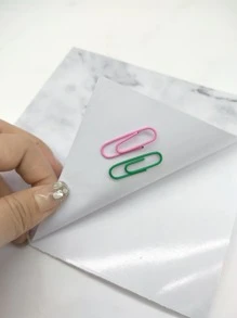 10pcs Marble Waterproof Self-Adhesive Tile Sticker, Kitchen Bathroom Tile Wall Art Decals,Renovation Stickers Peel Wall Panels,Wall Paper, Wallpapers,Spring Decoration Items Refresh Your Home,Rama Decoration Stickers - Multicolor - View 7