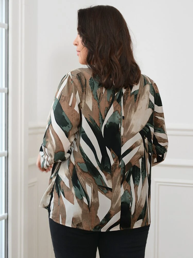 EMERY ROSE Blusa con estampado - Multicolor - Añade 2