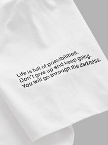 HIMLAND Men T-Shirts Crew Neck Short Sleeve Slogan Tee Casual Fashion Men Clothes Summer