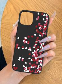 Funda de teléfono con diseño de corazón - Multicolor - Ver 2