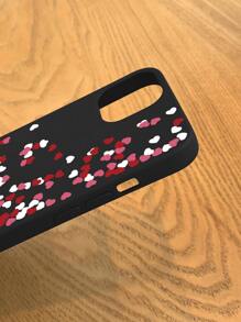 Funda de teléfono con diseño de corazón - Multicolor - Ver 3
