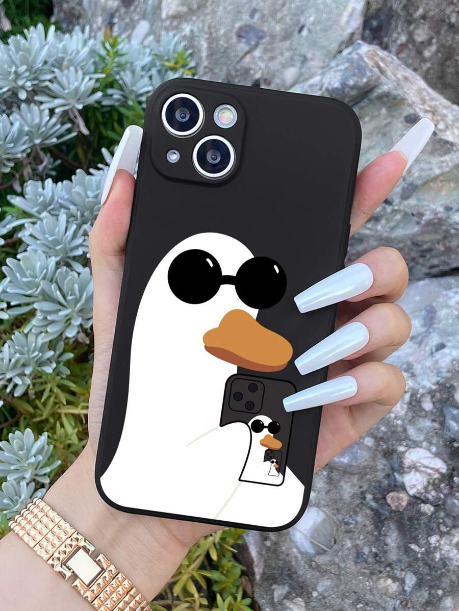Funny Funny Cartoon Duck Pattern Phone Case,International Version, Not The Domestic Version - Multicolor - View 1