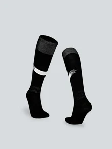 1 par Calcetines deportivo - Negro - Ver 2
