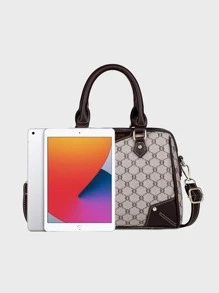 Fashion Commuter Style 3pcs Handbag Sets, Elegant Women's Shoulder Bag For Office & Everyday Use - Multicolor - View 4