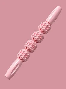 1pc Plain Yoga Massager - Pink - View 3
