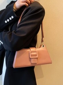 金屬氣眼方包 - 粉色 - 查看 6