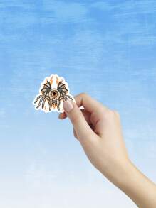 GPPDSGN 蝙蝠翅膀細節蜘蛛設計貼紙 - 彩色 - 查看 2