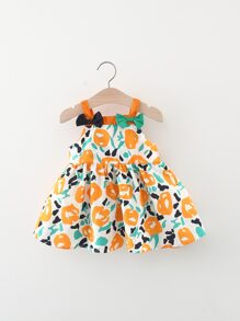 Baby Floral Print Cami Dress - Multicolor - View 1