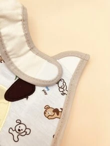 1入組嬰兒狗狗刺繡圍兜 - 彩色 - 查看 5