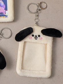 1pc Cartoon Design Office Card Cover - Multicolor - View 1