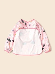 1入組嬰兒天鵝樣式圍兜 - 粉色 - 查看 2