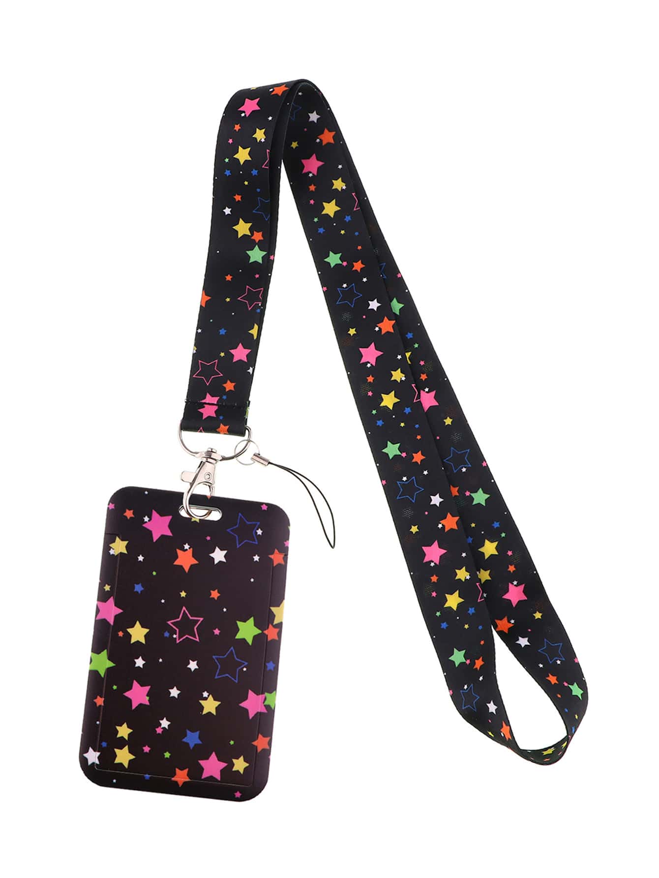 1pc Star Print Lanyard - Multicolor - View 1