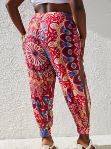 Cover up con estampado floral - Multicolor - Ver 2