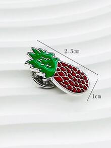 Hombres Broche con diseño de piña - Multicolor - Ver 4