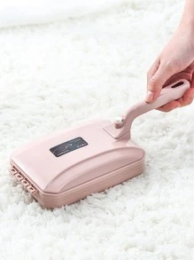 1入組塑膠帶手柄吸塵滾筒隨機色防滑多功能刷適用於沙發床單枕頭地毯 - 彩色 - 查看 1