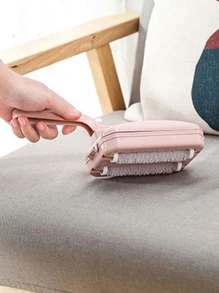 1入組塑膠帶手柄吸塵滾筒隨機色防滑多功能刷適用於沙發床單枕頭地毯 - 彩色 - 查看 5