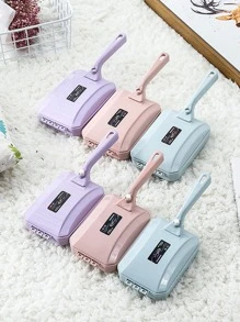 1入組塑膠帶手柄吸塵滾筒隨機色防滑多功能刷適用於沙發床單枕頭地毯 - 彩色 - 查看 7