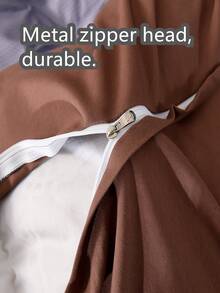 Graphic Print Duvet Cover Set Without Filler - Multicolor - View 3