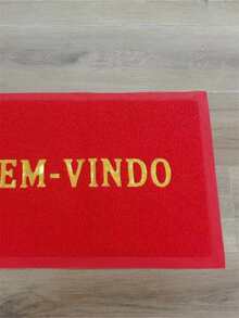 1pc Letter Graphic Door Mat - Multicolor - View 4