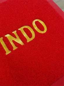 1pc Letter Graphic Door Mat - Multicolor - View 5