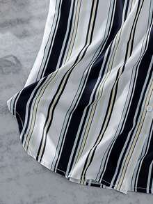 Mulvari Camisa de rayas verticales - Multicolor - Ver 5