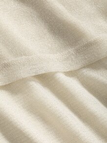 DAZY Solid Off Shoulder Top - Apricot - View 4