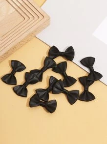 30入組素色禮品包裝結 - 黑色 - 查看 4