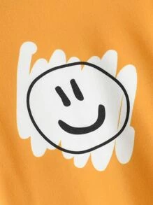 Toddler Boys Cartoon Graphic Tee - Mustard Yellow - View 4