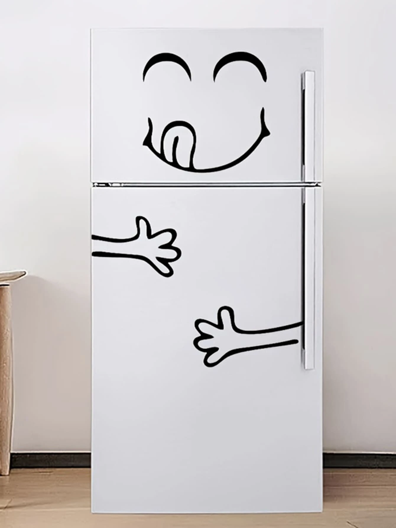 2sheets Decorative Creative Funny Fridge Sticker, Removable Sticker ...