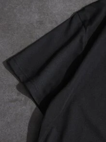 Manfinity Men Floral Print Tee - Black - View 3