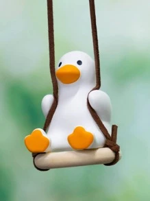 Duck Decor Car Hanging Ornament - Multicolor - View 3