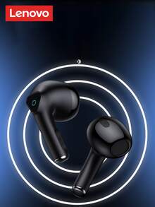 Auriculares inalámbricos con diseño de oído interno a prueba de ruido, sonido estéreo Hi-Fi y micrófono - Negro - Ver 3