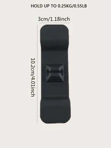 Bộ tổ chức cáp sạc 2 cái - màu đen - Xem 2