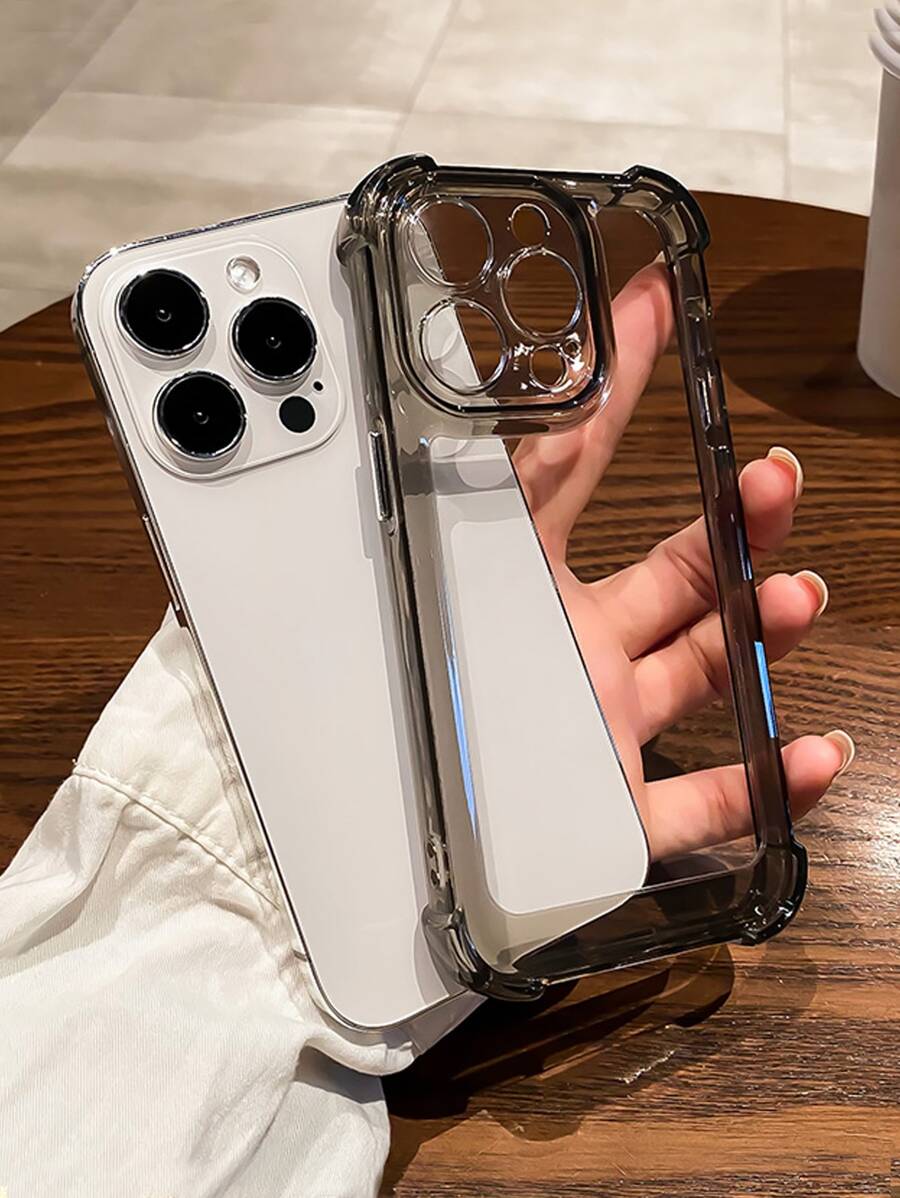 苹果极简厚透明手机壳兼容 iPhone 16 Pro Max/16/16 Pro/16 Plus/15/15 Pro Max/15 Pro/15 Plus/11/12/13/14 Pro Max/XS/XR/11 Pro/11 Pro Max/12 Pro/12 Pro Max/13 Pro/13 Pro Max/7 Plus/14 Pro/14 Pro Max/14 Plus/7 Plus/8 Plus/8/SE2 软壳