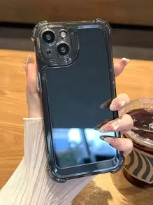 苹果极简厚透明手机壳兼容 iPhone 16 Pro Max/16/16 Pro/16 Plus/15/15 Pro Max/15 Pro/15 Plus/11/12/13/14 Pro Max/XS/XR/11 Pro/11 Pro Max/12 Pro/12 Pro Max/13 Pro/13 Pro Max/7 Plus/14 Pro/14 Pro Max/14 Plus/7 Plus/8 Plus/8/SE2 软壳 - 黑色 - 查看 4