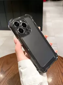 苹果极简厚透明手机壳兼容 iPhone 16 Pro Max/16/16 Pro/16 Plus/15/15 Pro Max/15 Pro/15 Plus/11/12/13/14 Pro Max/XS/XR/11 Pro/11 Pro Max/12 Pro/12 Pro Max/13 Pro/13 Pro Max/7 Plus/14 Pro/14 Pro Max/14 Plus/7 Plus/8 Plus/8/SE2 软壳 - 黑色 - 查看 5