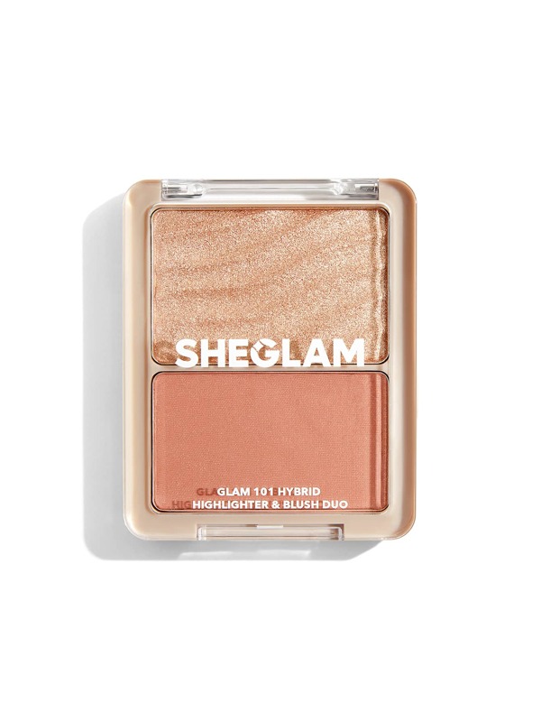 SHEGLAM Glam 101 Hybrid Highlighter & Blush DuoSeville Blush