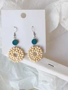 Pendientes largos redondos