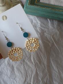 Pendientes largos redondos