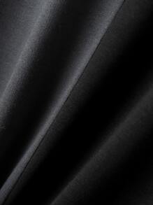 Manfinity Men Letter Graphic Sweatshirt - Black - View 4