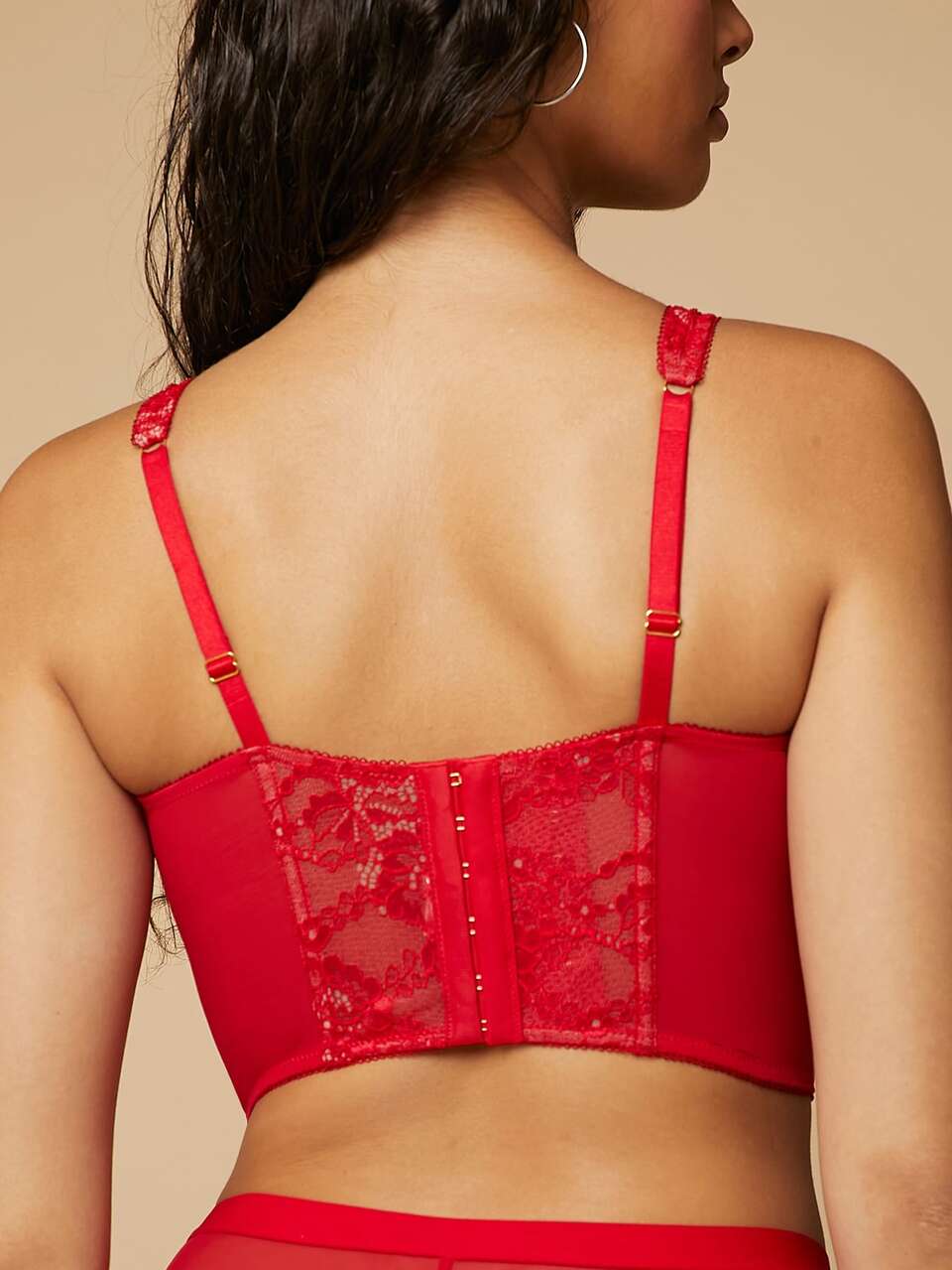 Sexy Lingerie Backless Lace Bra Lace Tops Corset