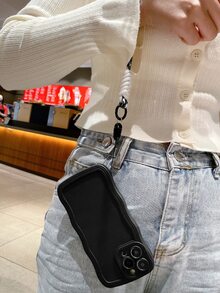 Funda para móvil estructurado con acollador