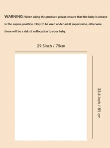 3 件装婴儿星条旗襁褓毯 爱情情人节 - 彩色 - 查看 3