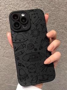 Imd7/8 兼容小米 兼容红米 兼容华为 兼容三星配件 兼容表带 Sx手环 电镀挂绳 Xr 新Max 彩绘P14 卡通P13 防摔P11 软壳P12 Pro手机壳/支架/保护套 兼容iPhone15/15Plus/15Pro/15Promax - 彩色 - 查看 4