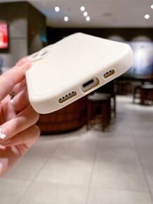 Solid Phone Case - Beige - View 3