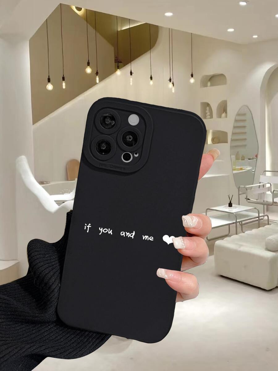 Funda para móvil con estampado de letra - Multicolor - Ver 1